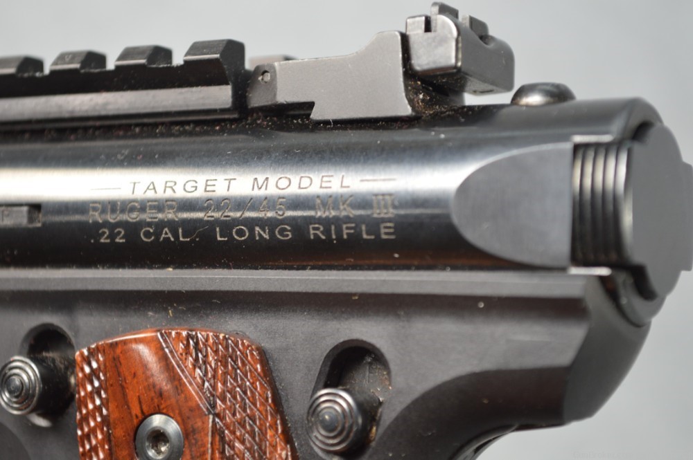 Ruger Mark III 22/45 Target 2 Mags-img-10