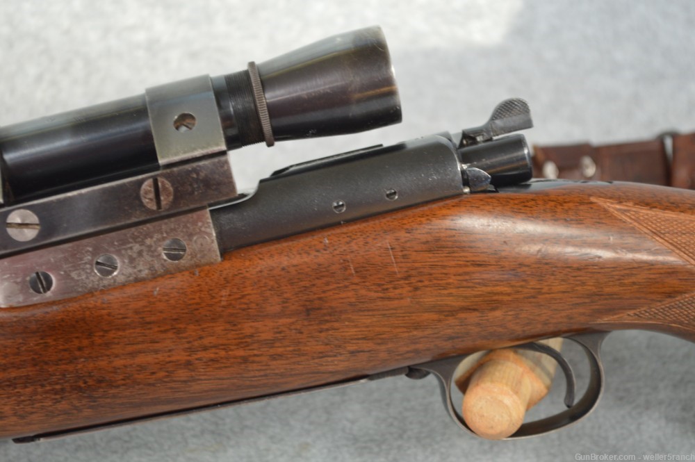 1938 Winchester Model 70 300H&H Magnum R Noske Scope C&R OK-img-17