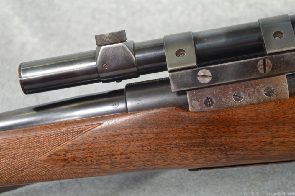 1938 Winchester Model 70 300H&H Magnum R Noske Scope C&R OK-img-18