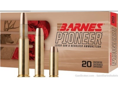 Barnes Pioneer .30-30 Win 190 Grain Barnes Original – 20 Rounds