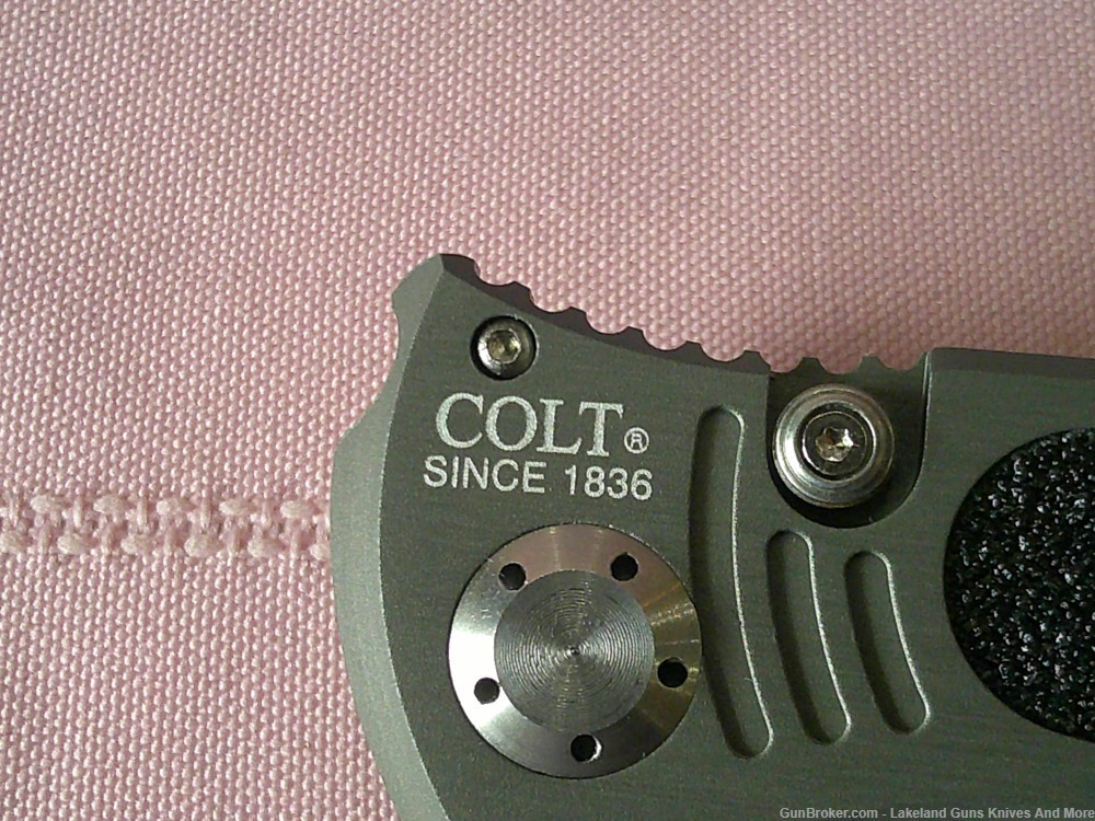 NIB Colt Fred Carter Design CRYOEDGE M4-K Tactical Knife COST $420 ONLINE-img-24