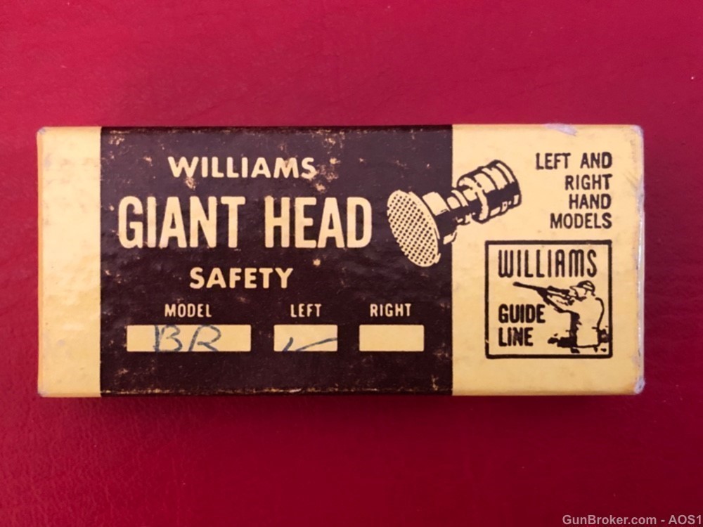 Williams Giant Head Safety BR LH Browning Shotguns-img-2