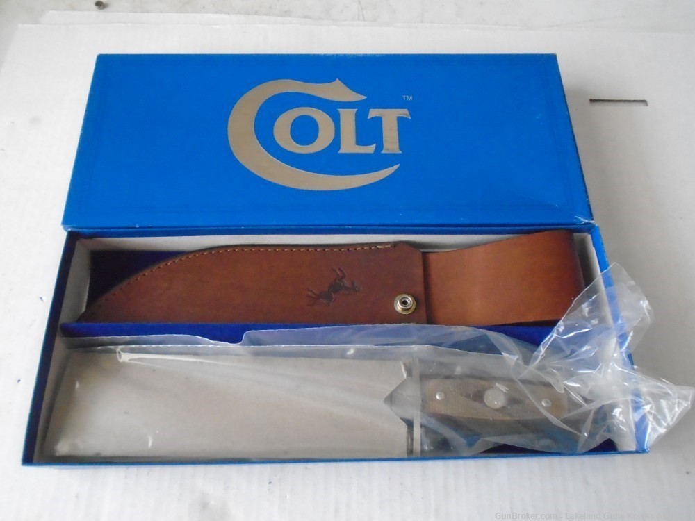 NIB Unicorn Rare & Flawless Colt CT1 Bowie Knife MADE IN THE USA!-img-9