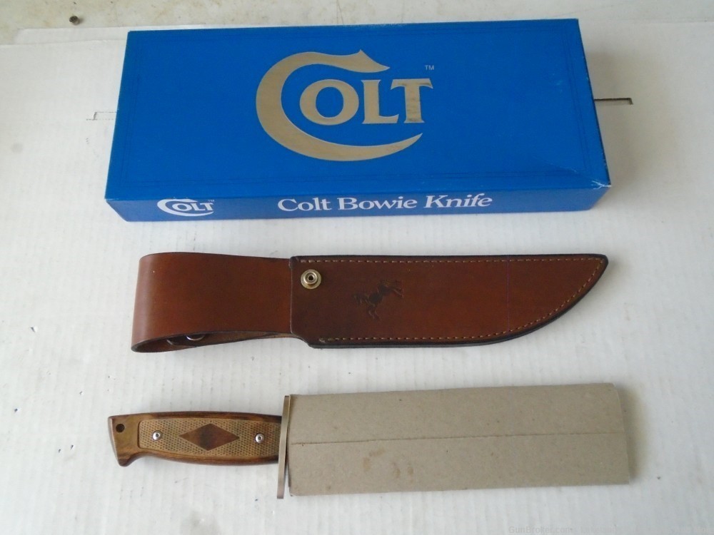 NIB Unicorn Rare & Flawless Colt CT1 Bowie Knife MADE IN THE USA!-img-12