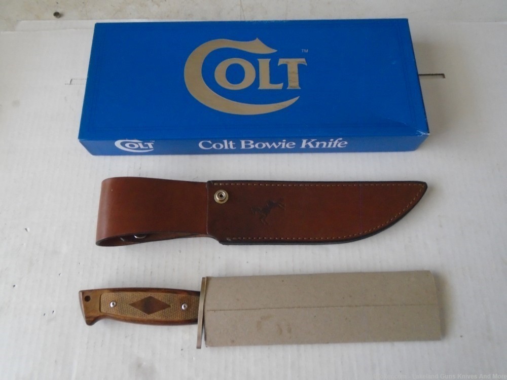 NIB Unicorn Rare & Flawless Colt CT1 Bowie Knife MADE IN THE USA!-img-11