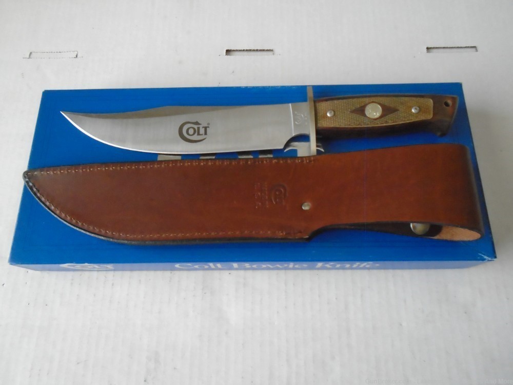 NIB Unicorn Rare & Flawless Colt CT1 Bowie Knife MADE IN THE USA!-img-6