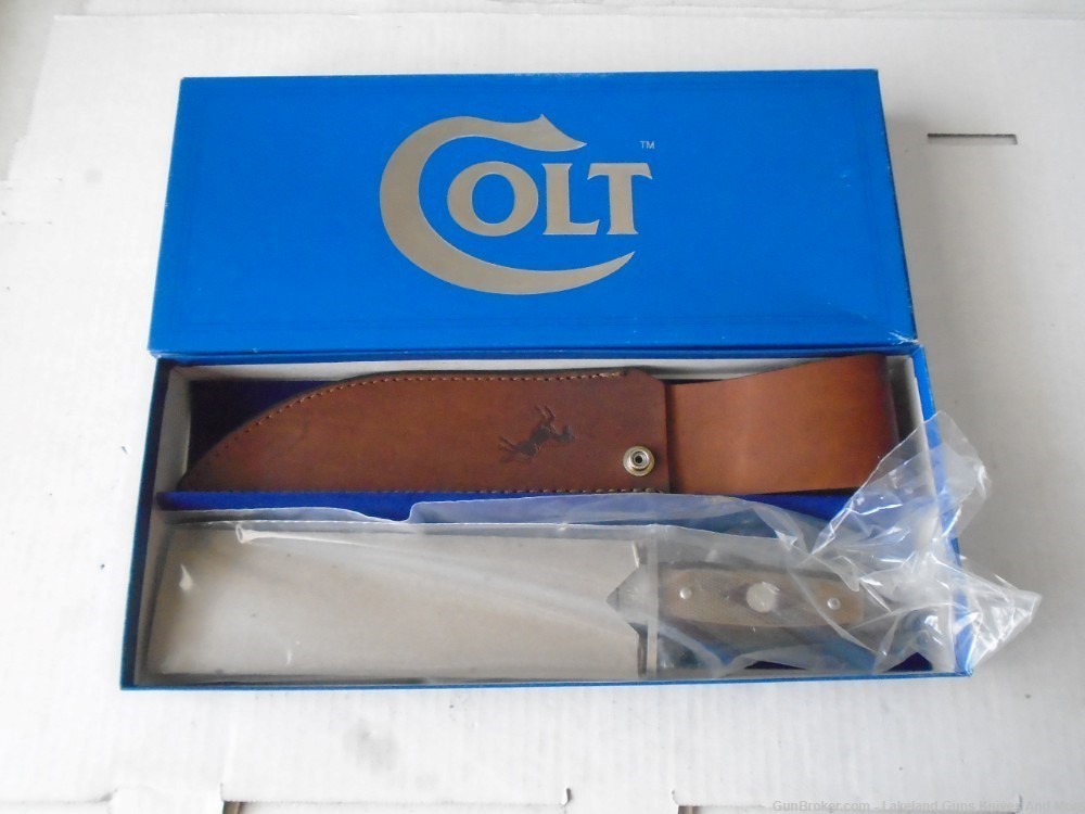 NIB Unicorn Rare & Flawless Colt CT1 Bowie Knife MADE IN THE USA!-img-10
