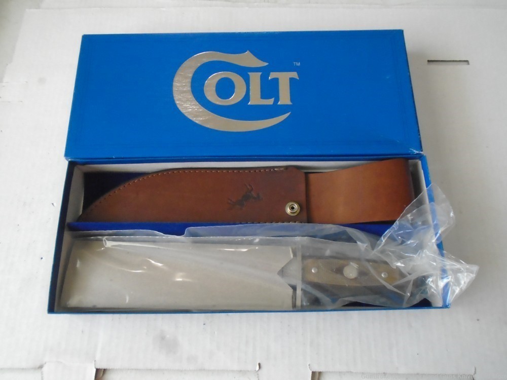 NIB Unicorn Rare & Flawless Colt CT1 Bowie Knife MADE IN THE USA!-img-7