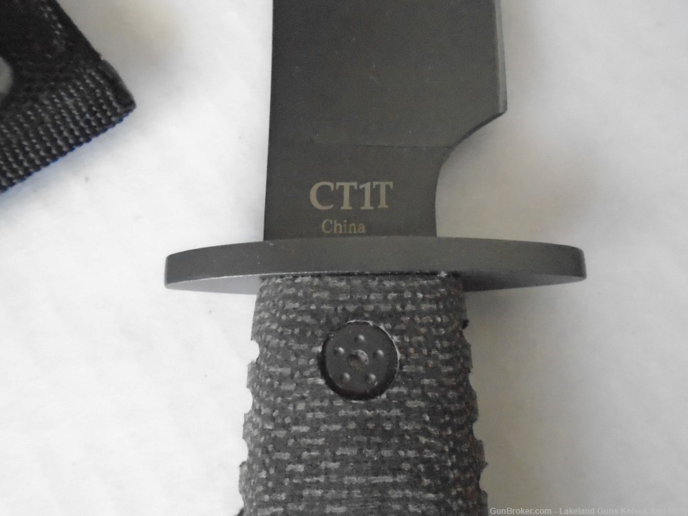 What? A Rare Colt CT1T? Tactical Bowie Knife With Box & Sheath!-img-12