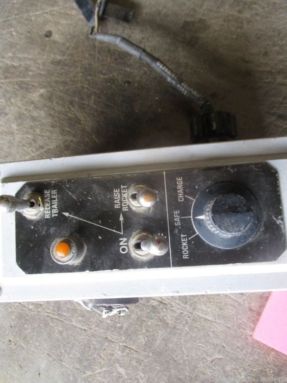 Used MICLIC Rocket Control Panel, for Mine Clearing MICLIC System-img-1
