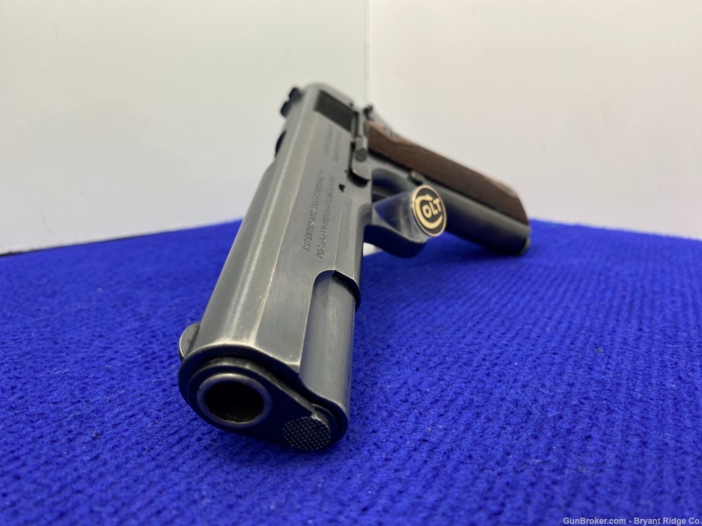 1917 Colt 1911 Military .45ACP Blue 5" *DESIRABLE WWI MILITARY PISTOL*-img-7