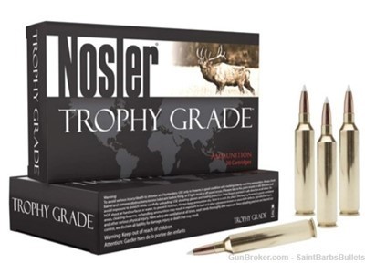 Nosler Trophy Grade 6.5mm Creedmoor 140gr Accubond – 20 Rounds