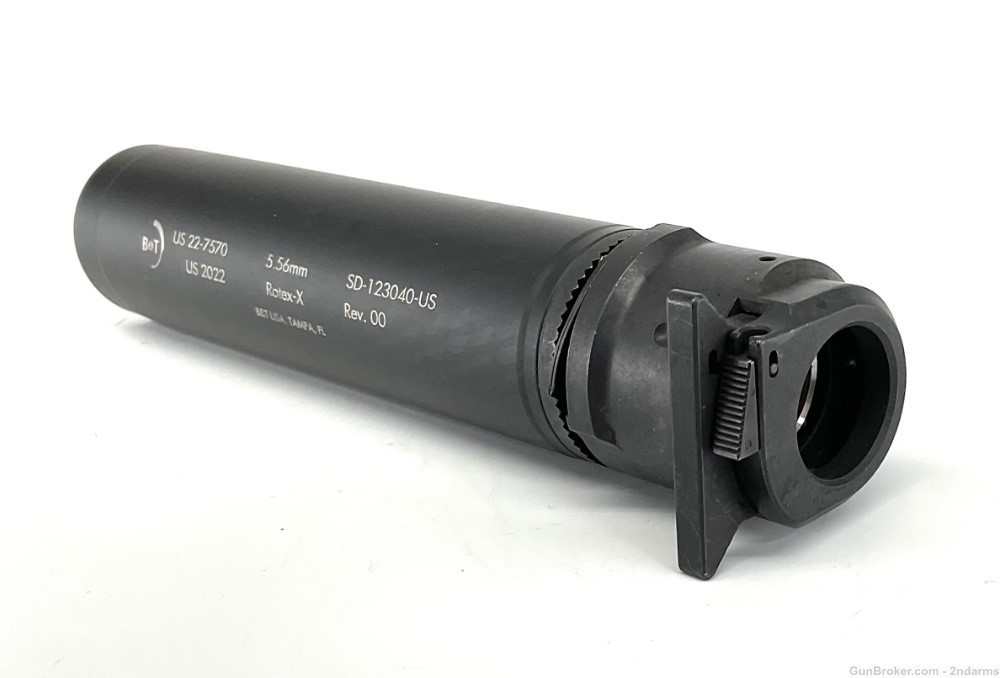 B&T Rotex-X 5.56mm Suppressor QD A2 Birdcage SD-123040-US-img-1