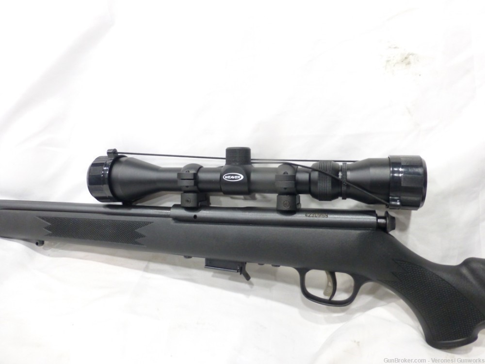 NIB Savage Model 93 Rifle 22 WMR 21" Black Synthetic 91806-img-4