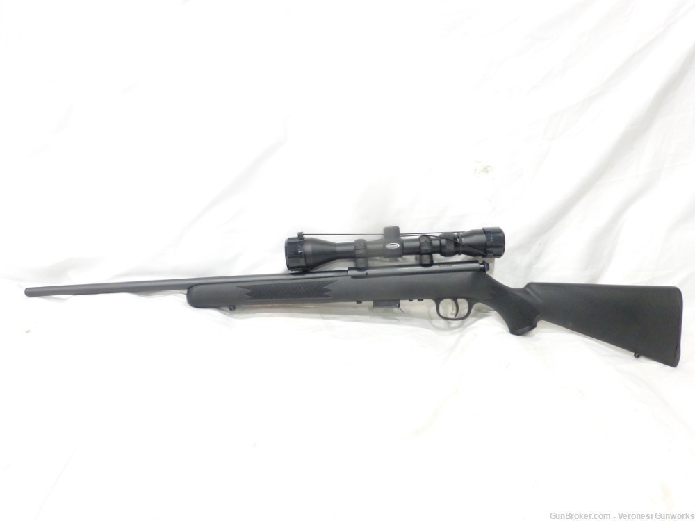NIB Savage Model 93 Rifle 22 WMR 21" Black Synthetic 91806-img-3
