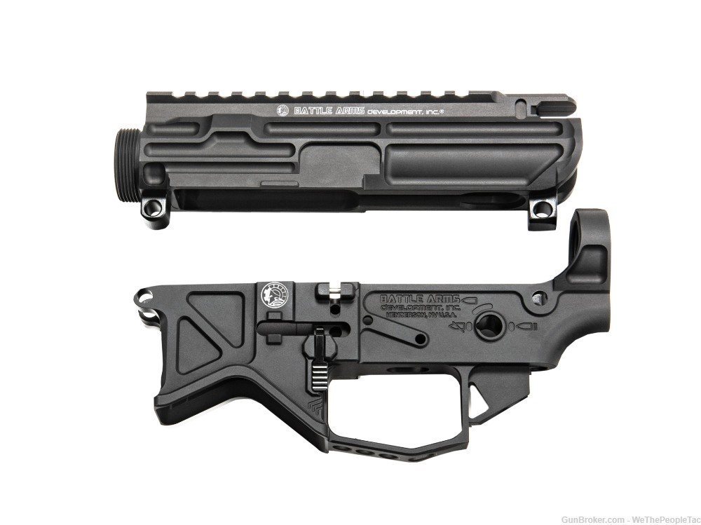 Battle Arms Development AR M4 Full Cut Lower & Upper Billet Receivers NEW-img-2