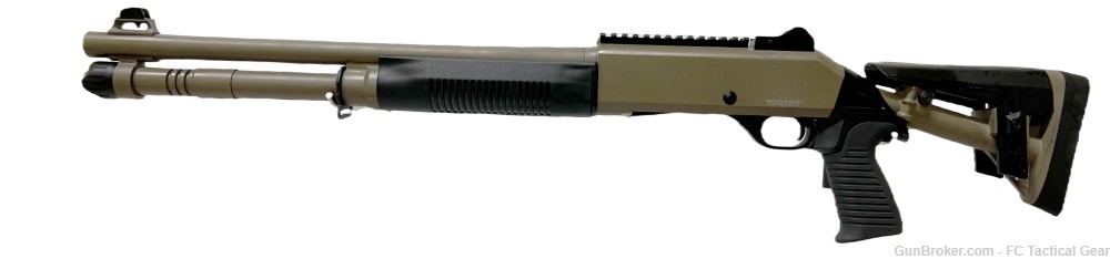 CDA SA12 M4 series - 12-gauge semi-automatic tactical shotgun-img-1
