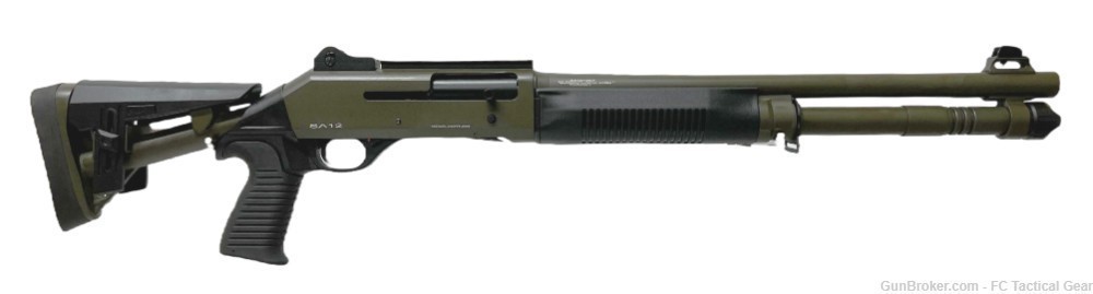 CDA SA12 M4 series - 12-gauge semi-automatic tactical shotgun-img-2