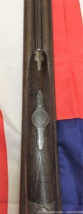 Shotgun LeFever double barrel , F grade 1892 production sideplates-img-4