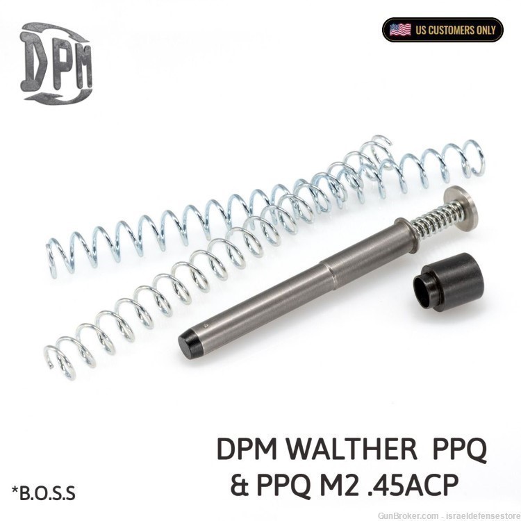 Walther PPQ & M2 .45ACP Mechanical Recoil Reduction System by DPM-img-0