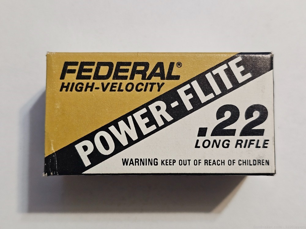 Vintage Federal Power-Flite 22 Long Rifle -img-0