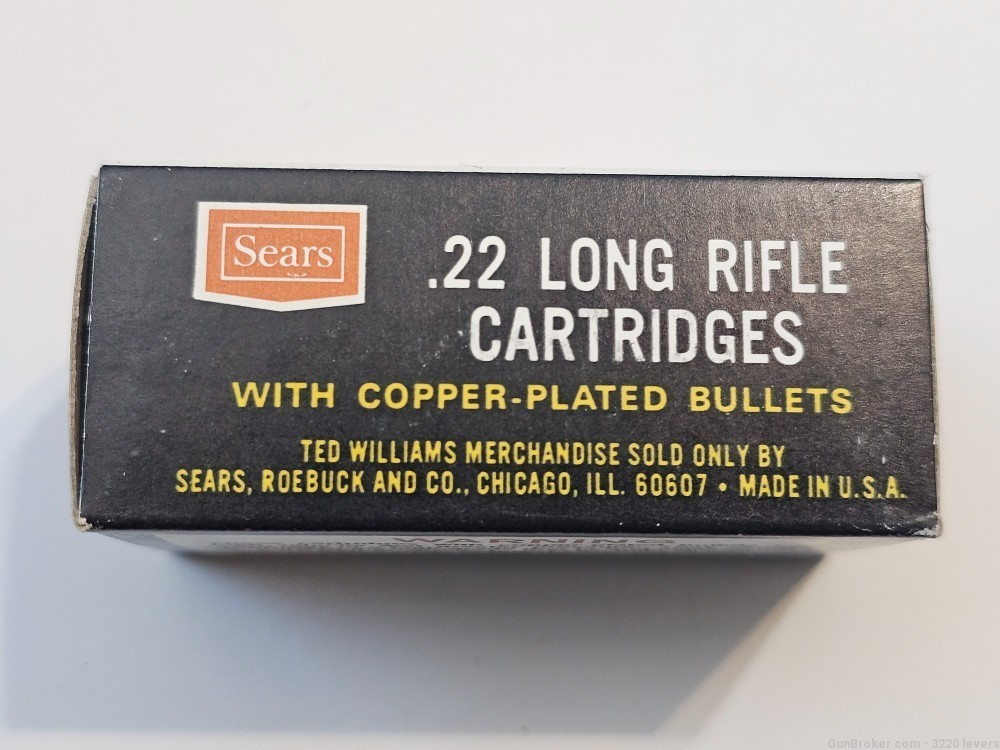 Vintage Sears Ted Williams 22 Long Rifle -img-1