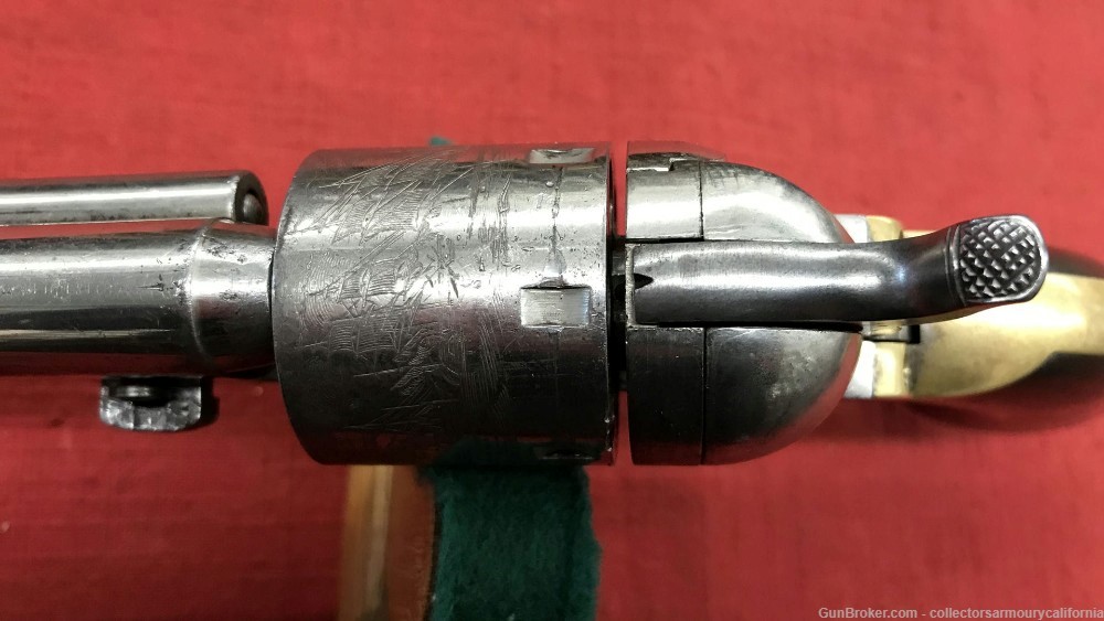Fine And Scarce Colt Model 1861 Richards Mason Conversion Revolver-img-15
