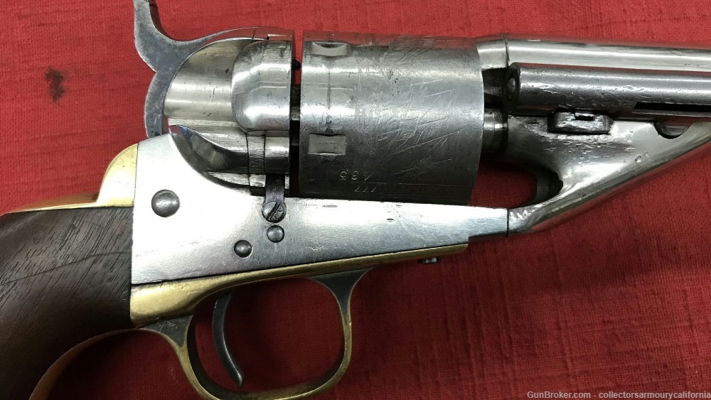 Fine And Scarce Colt Model 1861 Richards Mason Conversion Revolver-img-9