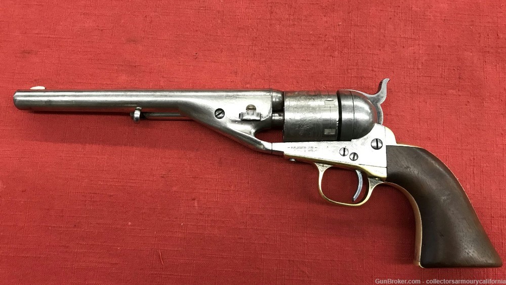 Fine And Scarce Colt Model 1861 Richards Mason Conversion Revolver-img-1