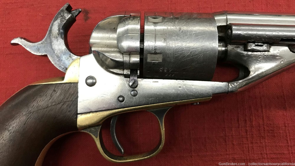 Fine And Scarce Colt Model 1861 Richards Mason Conversion Revolver-img-19
