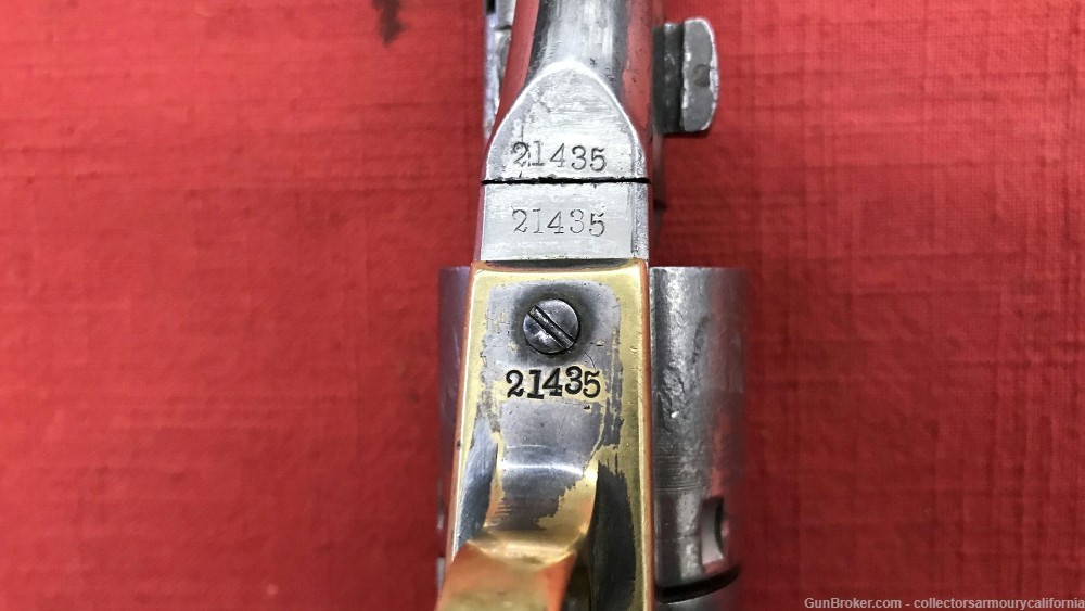 Fine And Scarce Colt Model 1861 Richards Mason Conversion Revolver-img-18