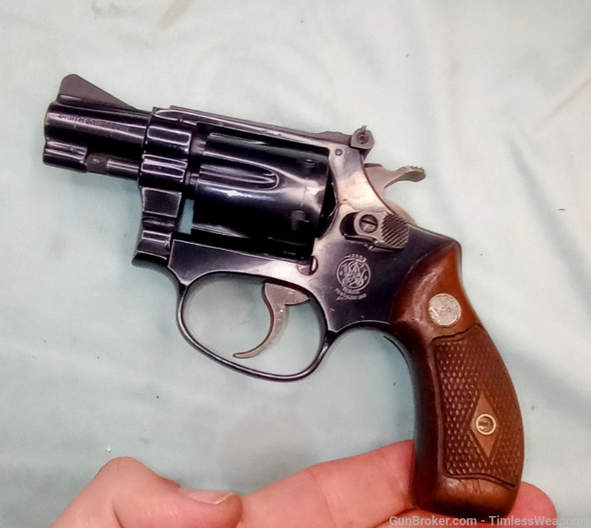 Smith & Wesson Model 34 22LR Cheif's Special Revolver SnubNose Colt 1968-img-32