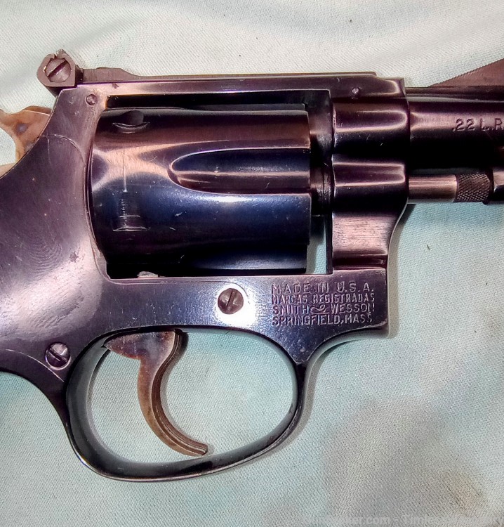 Smith & Wesson Model 34 22LR Cheif's Special Revolver SnubNose Colt 1968-img-29