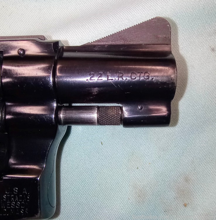 Smith & Wesson Model 34 22LR Cheif's Special Revolver SnubNose Colt 1968-img-25