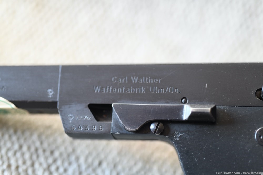 Walther GSP precision target pistol 22 cal updated grips-img-5