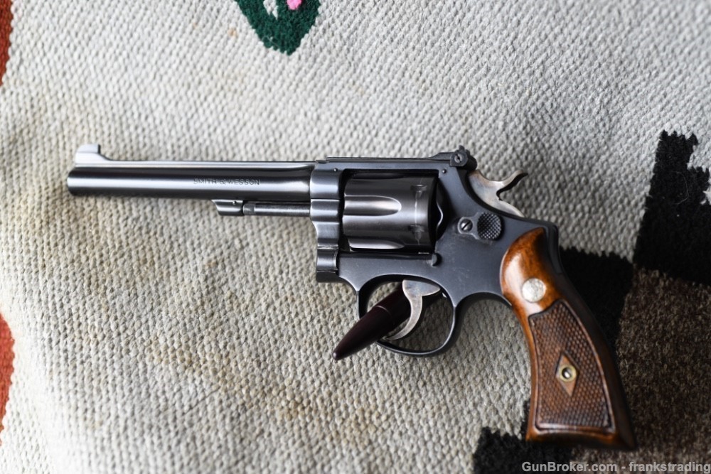 Smith & Wesson S&W K22 revolver 6 in BBL 1951 Super C-img-0