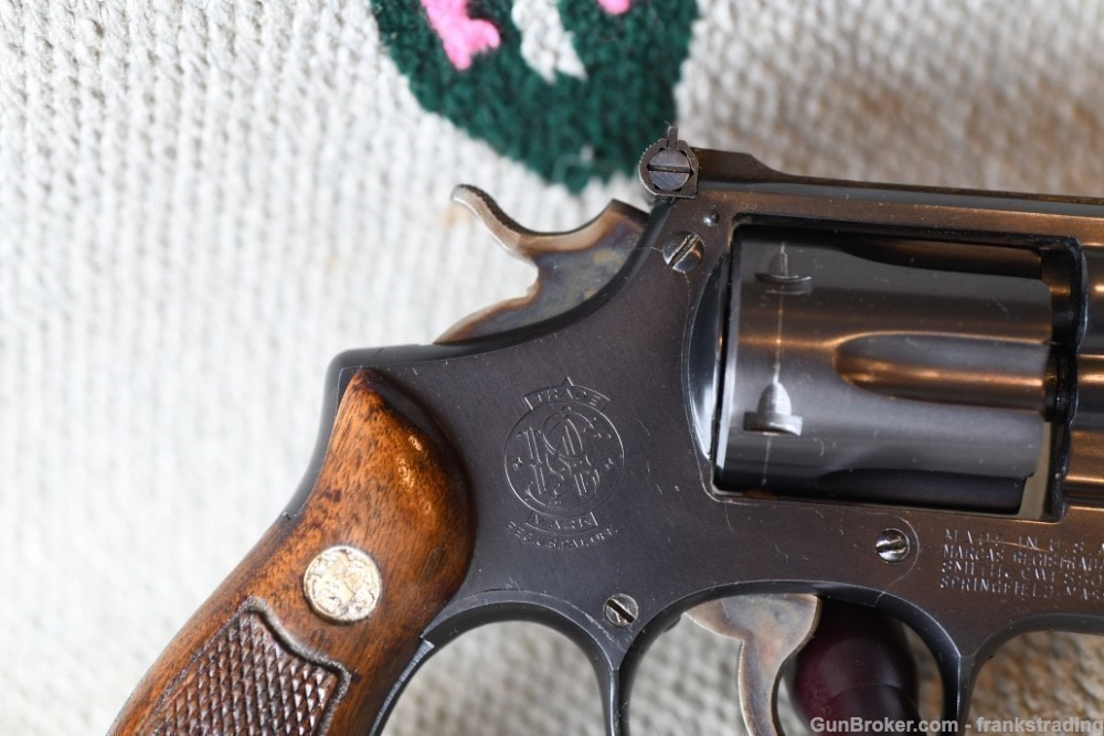 Smith & Wesson S&W K22 revolver 6 in BBL 1951 Super C-img-12