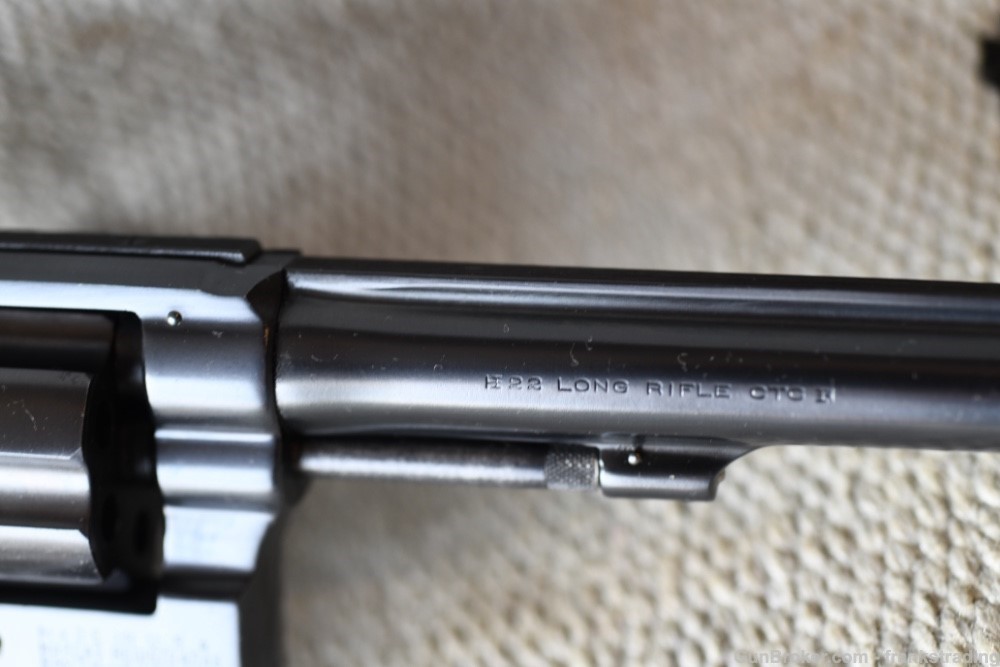 Smith & Wesson S&W K22 revolver 6 in BBL 1951 Super C-img-15