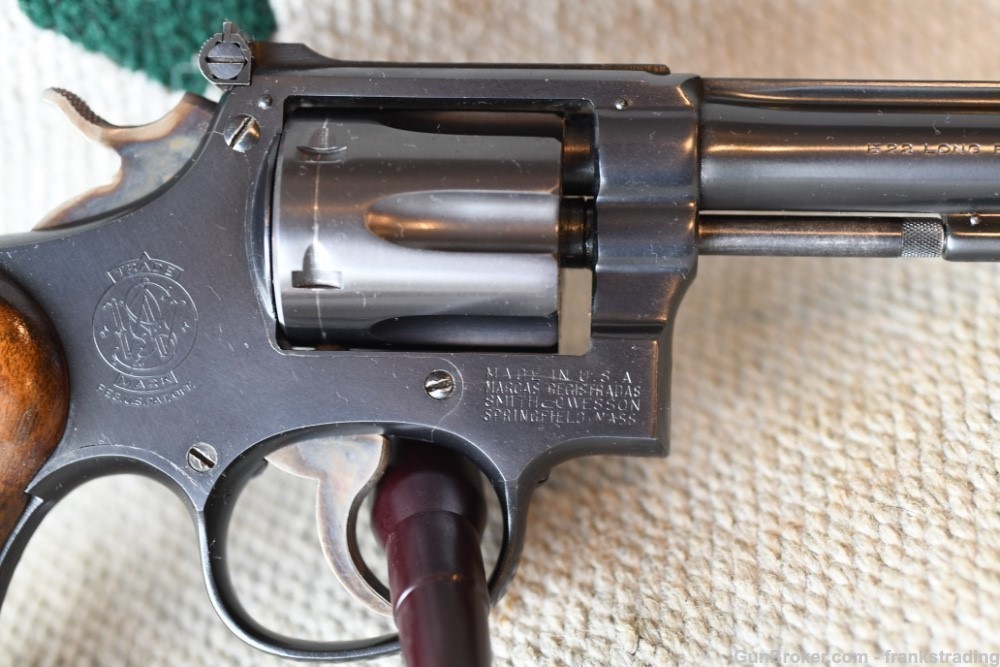 Smith & Wesson S&W K22 revolver 6 in BBL 1951 Super C-img-13