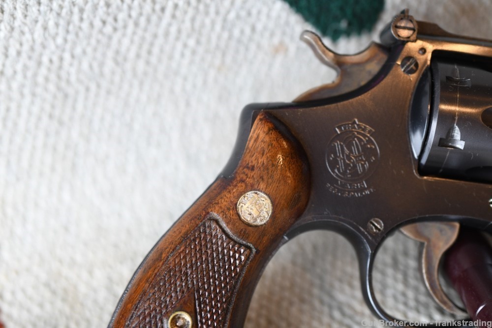 Smith & Wesson S&W K22 revolver 6 in BBL 1951 Super C-img-11