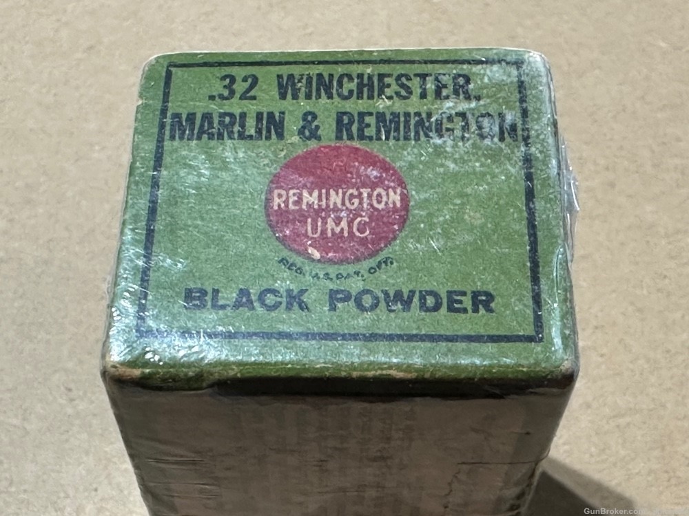 50 rounds Remington Arms 32 Winchester Marlin & Remington black powder ammo-img-0
