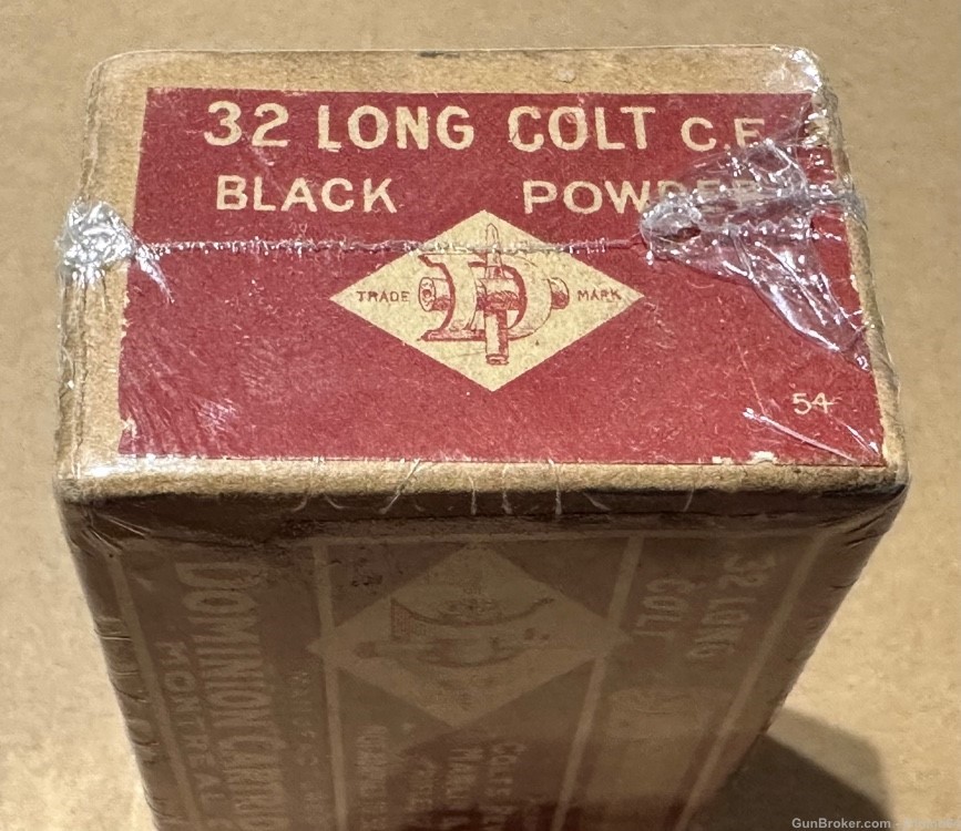 50 rounds of Dominion Cartridge Company 32 Long Colt black powder ammo-img-4