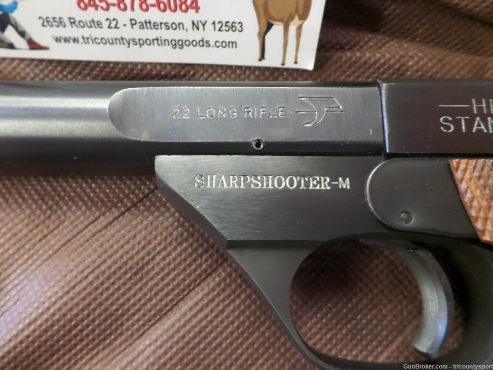 USED High Standard Sharpshooter-M 103 22lr 5.5" very fine condition-img-5