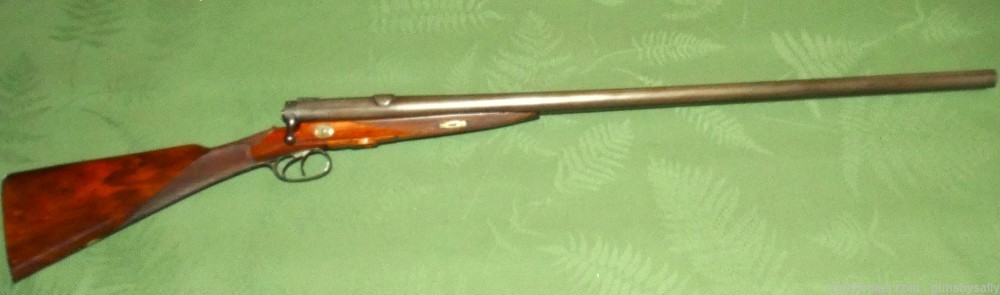 Exceedingly Rare English Bacon Patent Double Barrel Bolt Action Shotgun-img-13