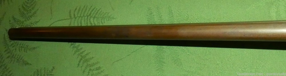 Exceedingly Rare English Bacon Patent Double Barrel Bolt Action Shotgun-img-1