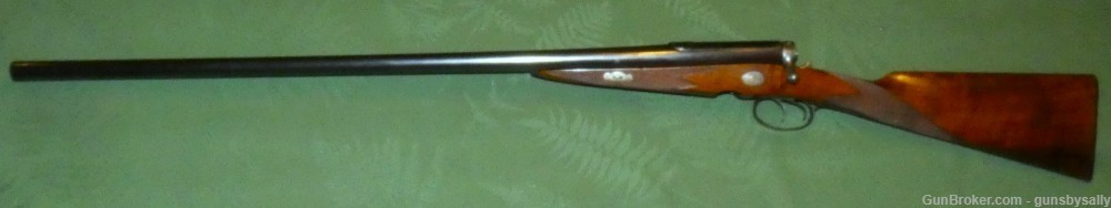 Exceedingly Rare English Bacon Patent Double Barrel Bolt Action Shotgun    -img-14