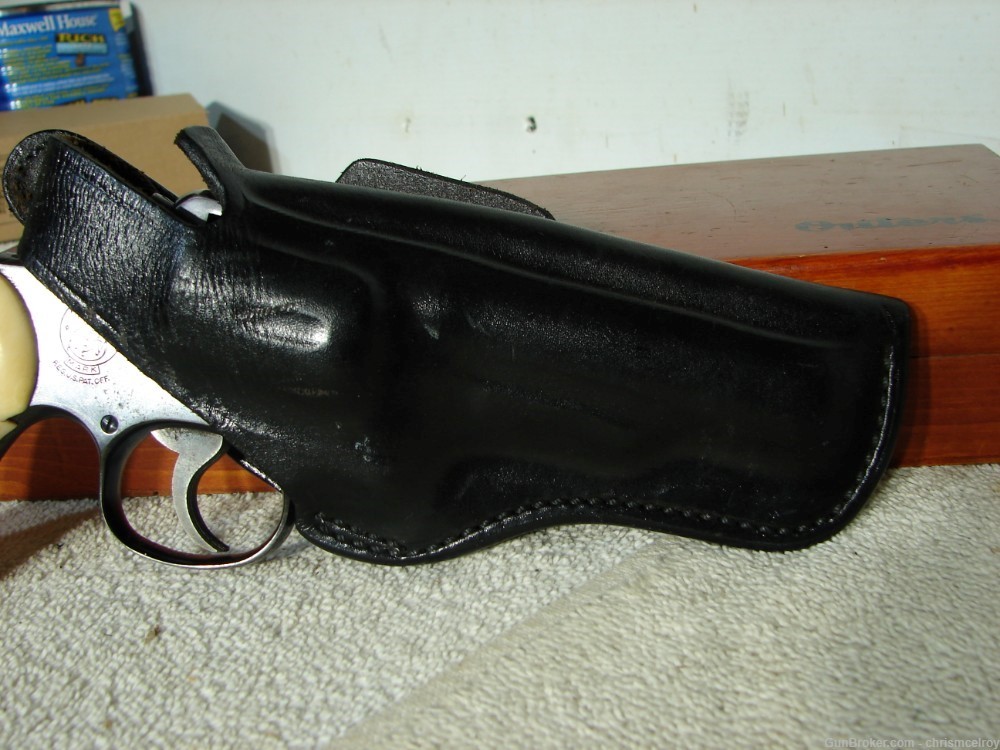 S&W K FRAME HOLSTER BY BIANCHI #5BH FOR 4" BARREL RT HAND 38/357 S&W-img-1