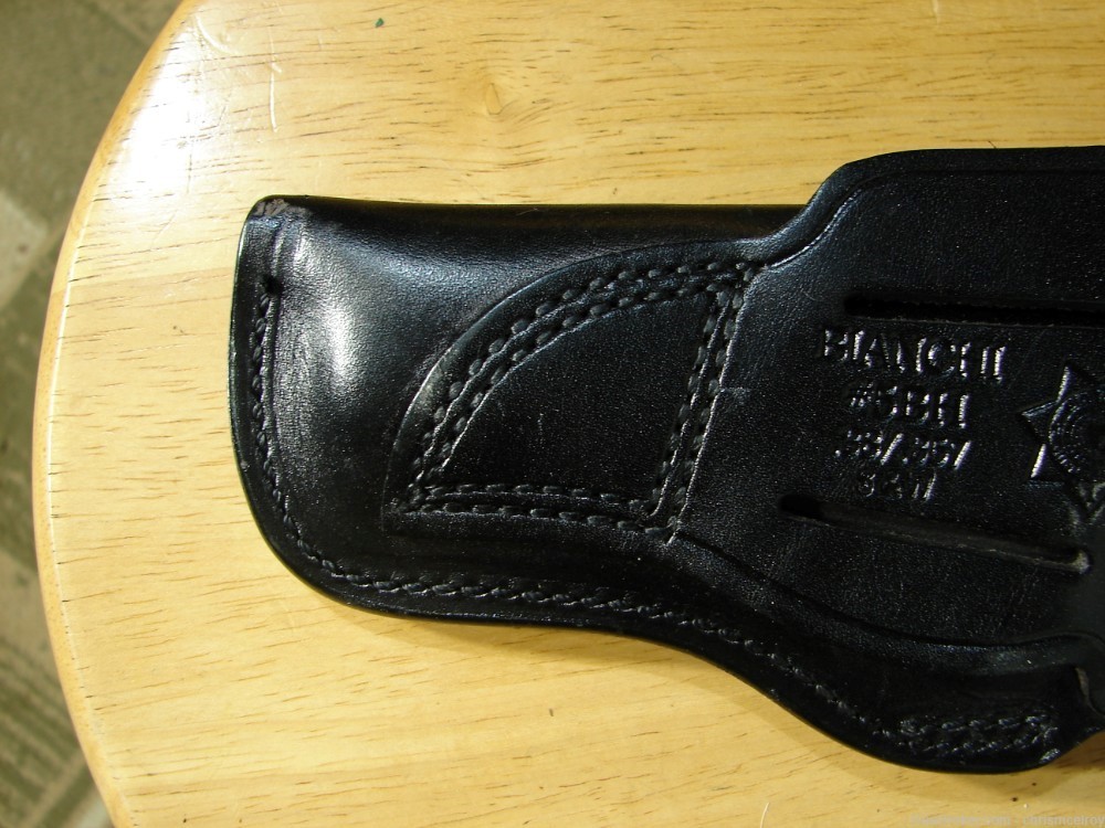 S&W K FRAME HOLSTER BY BIANCHI #5BH FOR 4" BARREL RT HAND 38/357 S&W-img-10