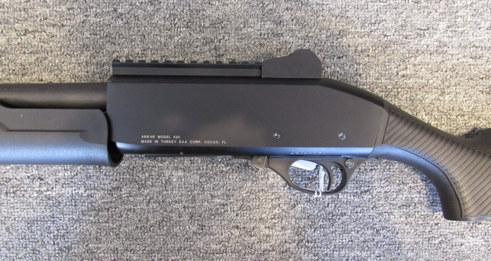 EAA Churchill model 620 pump action 20 GA shotgun-img-9