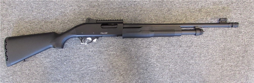 EAA Churchill model 620 pump action 20 GA shotgun-img-0